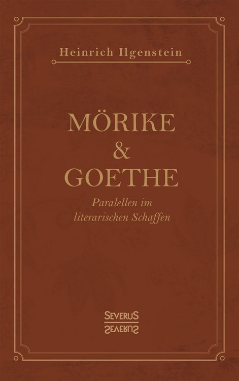 Produktbild: M&ouml;rike und Goethe