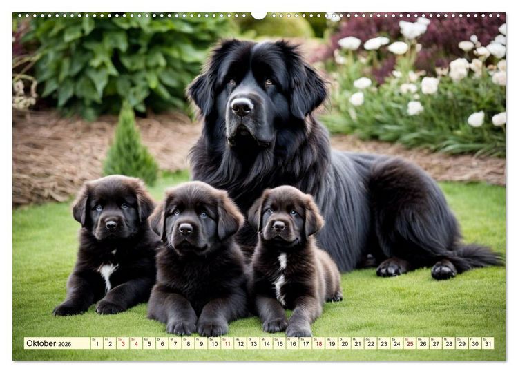 Produktbild: Giganten der Hundwelt (Wandkalender 2026 DIN A2 quer), CALVENDO Monatskalender