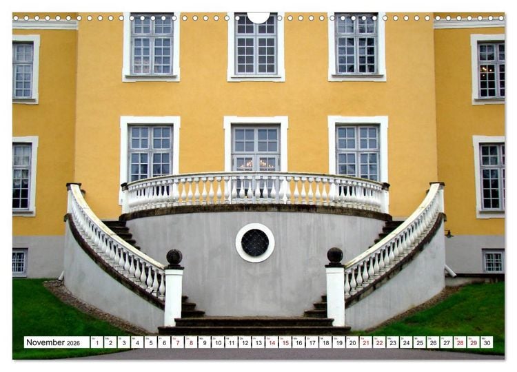 Produktbild: Perlen des Baltikums - Herrenh&auml;user in Estland und Lettland (Wandkalender 2026 DIN A3 quer), CALVENDO Monatskalender