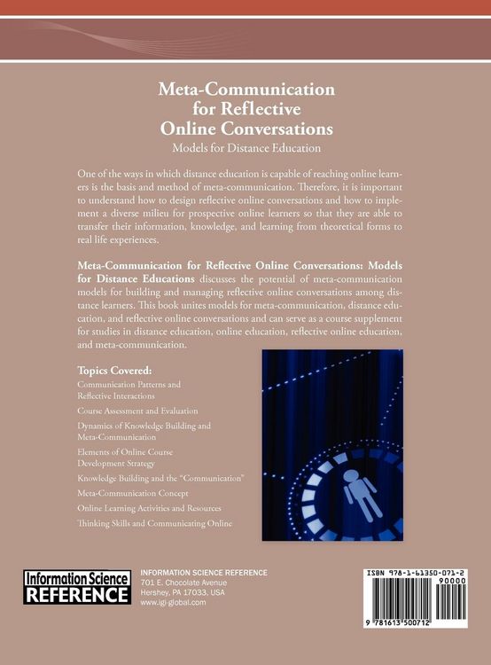 Produktbild: Meta-Communication for Reflective Online Conversations