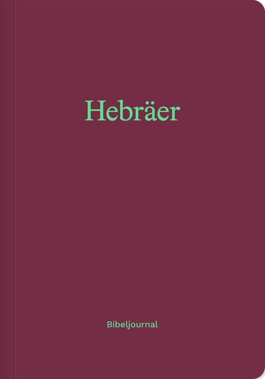 Produktbild: Hebr&auml;er (Bibeljournal)