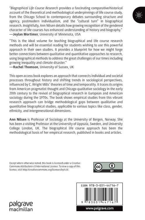 Produktbild: Biographical Life Course Research