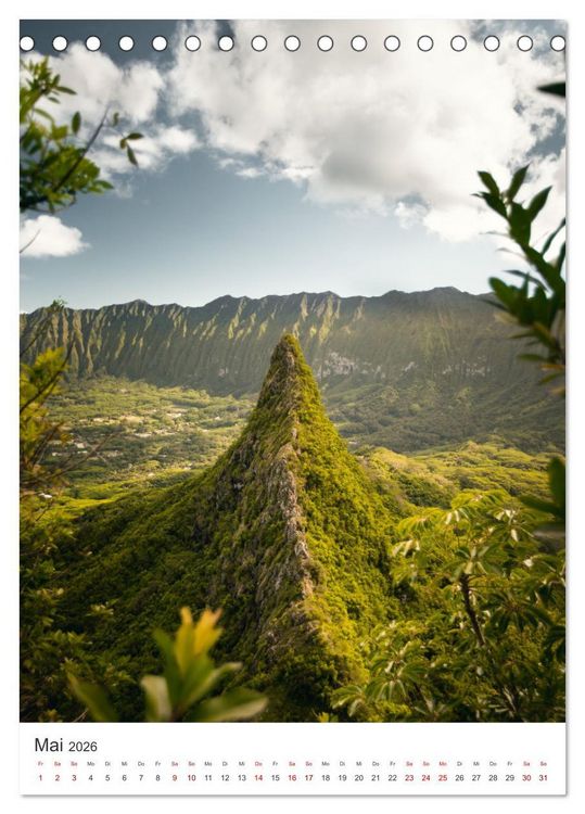 Produktbild: Trauminsel Hawaii (Tischkalender 2026 DIN A5 hoch), CALVENDO Monatskalender