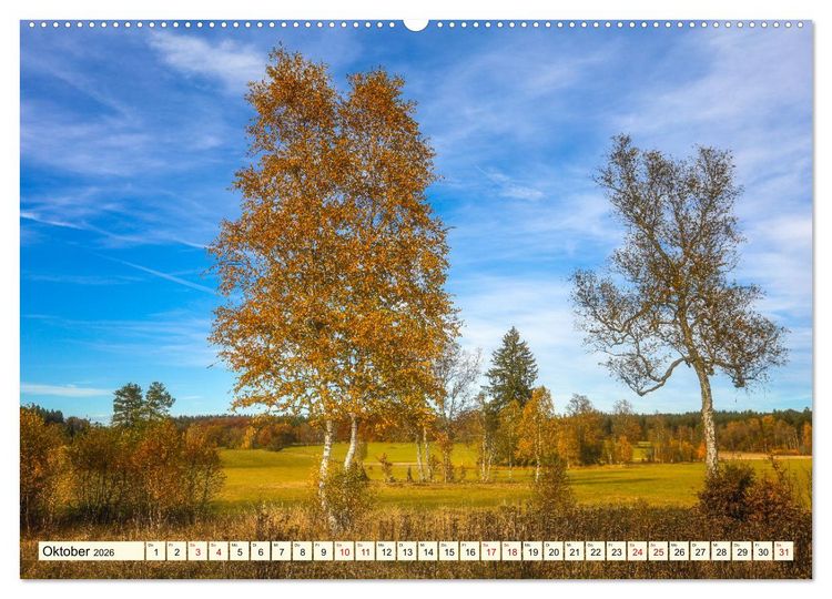 Produktbild: Naturpark Obere Donau (hochwertiger Premium Wandkalender 2026 DIN A2 quer), Kunstdruck in Hochglanz
