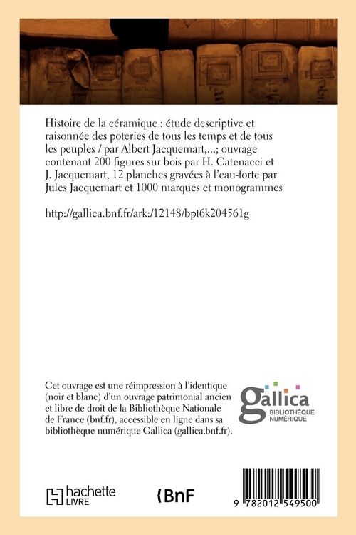 Produktbild: Histoire de la c&eacute;ramique