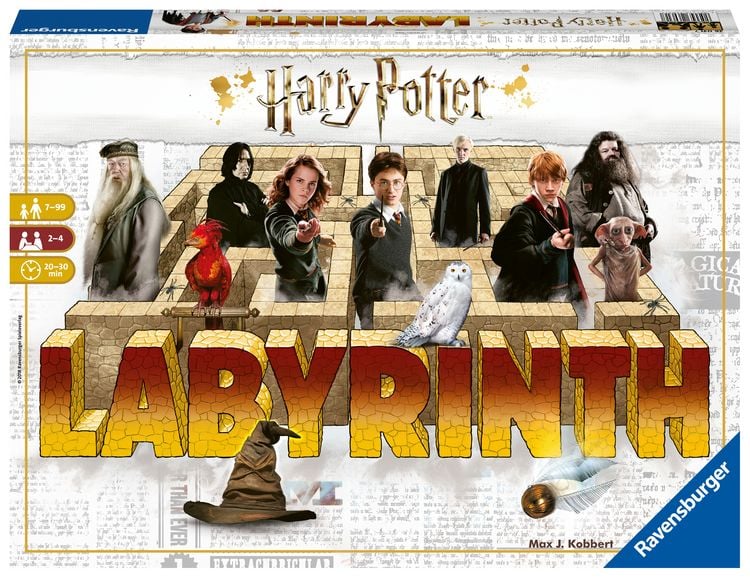 Produktbild: Harry Potter Labyrinth - Gesellschaftsspiel & Brettspiel ab 7 Jahre
