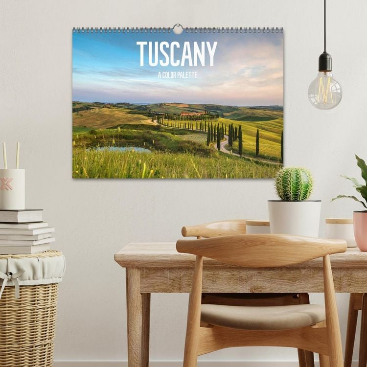 Produktbild: Tuscany A color palette (Wall Calendar 2026 DIN A3 landscape), CALVENDO 12 Month Wall Calendar