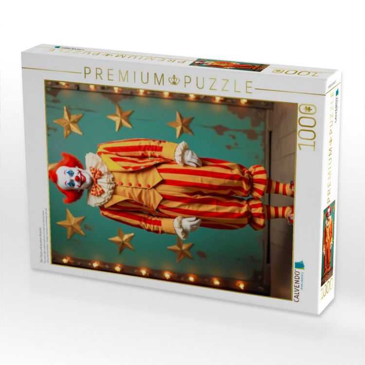 Produktbild: CALVENDO Puzzle Der Clown mit buntem Kost&uuml;m | 1000 Teile Lege-Gr&ouml;&szlig;e 64x48cm Foto-Puzzle f&uuml;r gl&uuml;ckliche Stunden