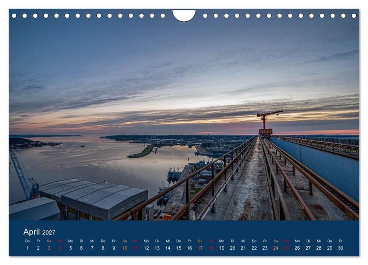 Produktbild: Das Wahrzeichen der F&ouml;rdestadt (Wandkalender 2027 DIN A4 quer), CALVENDO Monatskalender