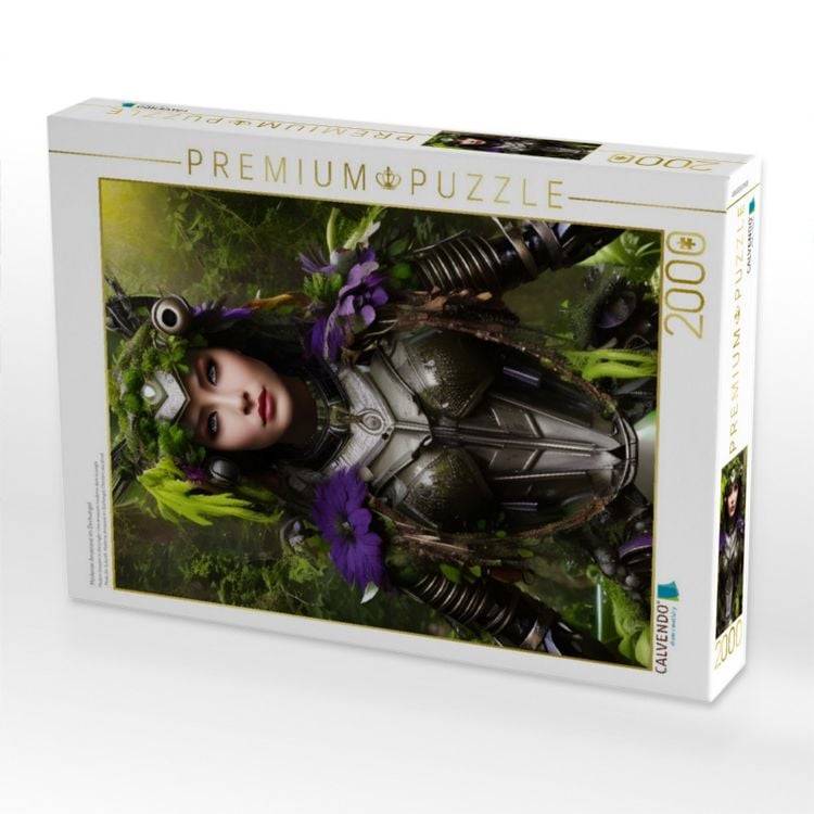 Produktbild: CALVENDO Puzzle Moderne Amazone im Dschungel | 2000 Teile Lege-Gr&ouml;&szlig;e 90x67cm Foto-Puzzle f&uuml;r gl&uuml;ckliche Stunden