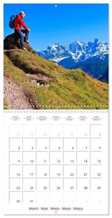 Produktbild: Kramer, C: In Love with the Alps (Wall Calendar 2026 12 &times; 12