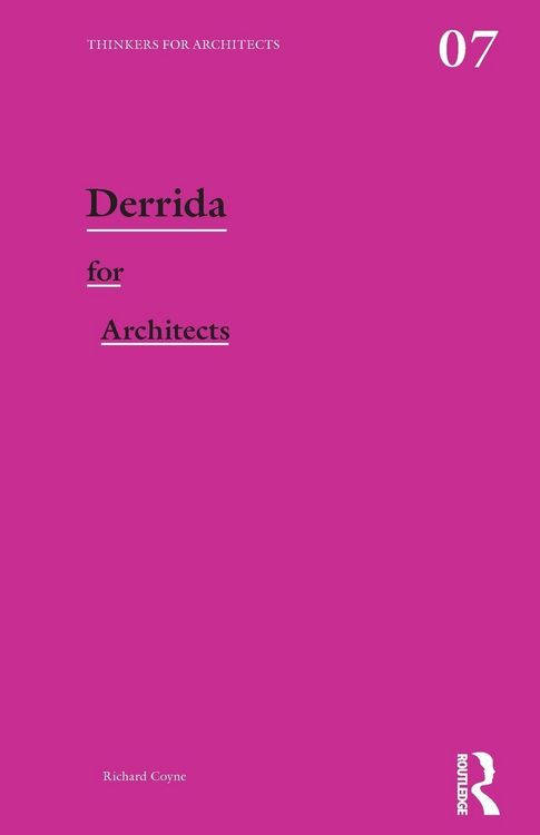 Produktbild: Derrida for Architects