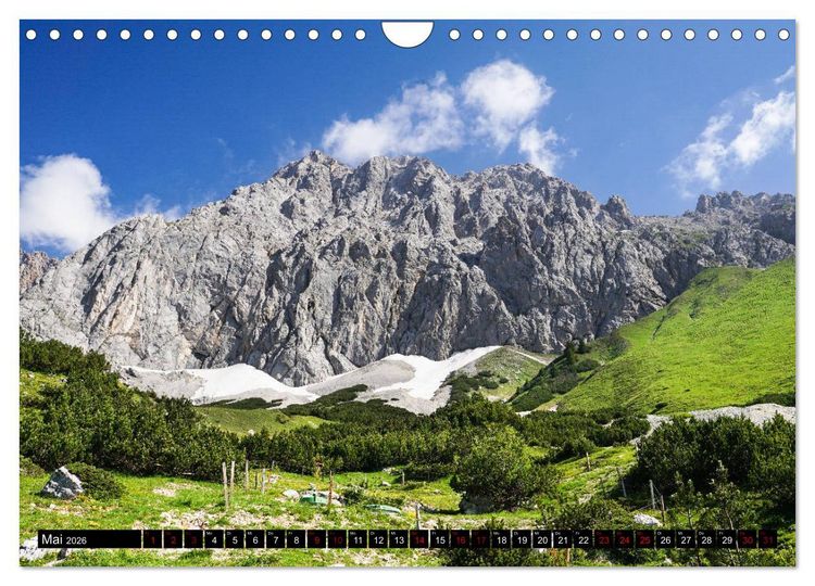 Produktbild: Wundersch&ouml;ne Zugspitzarena (Wandkalender 2026 DIN A4 quer), CALVENDO Monatskalender