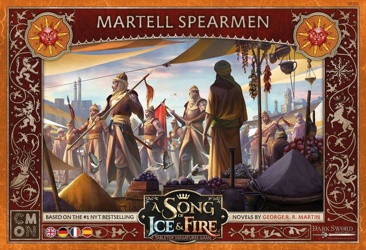 Produktbild: Song of Ice & Fire - Martell Spearmen (Speertr&auml;ger von Haus Martell) DE/EN/ES/FR