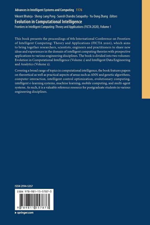 Produktbild: Evolution in Computational Intelligence