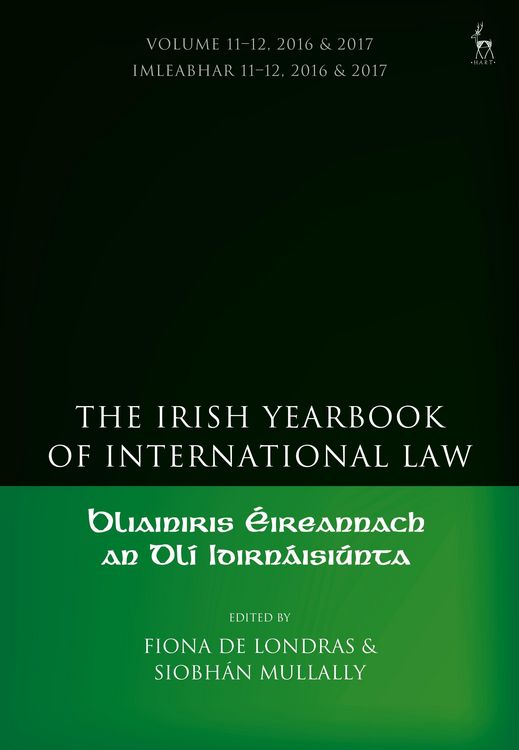 Produktbild: The Irish Yearbook of International Law, Volume 11-12, 2016-17