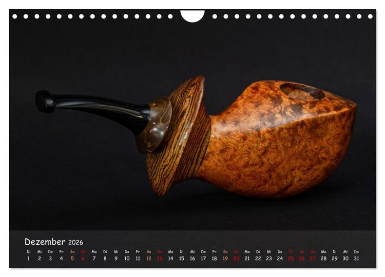 Produktbild: Pfeifenwelten (Wandkalender 2026 DIN A4 quer), CALVENDO Monatskalender
