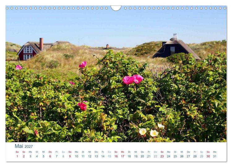 Produktbild: Bl&aring;vand 2027 (Blavand). Impressionen von D&auml;nemarks Nordseek&uuml;ste (Wandkalender 2027 DIN A3 quer), CALVENDO Monatskalender