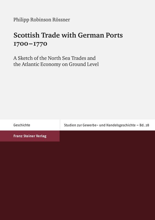 Produktbild: Scottish Trade with German Ports 1700-1770