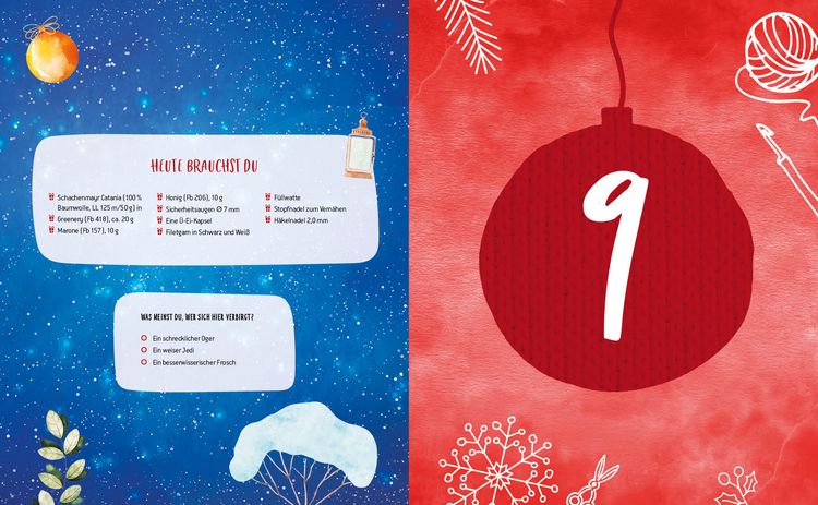 Produktbild: Mein Adventskalender-H&auml;kelbuch: Helden der Kindheit