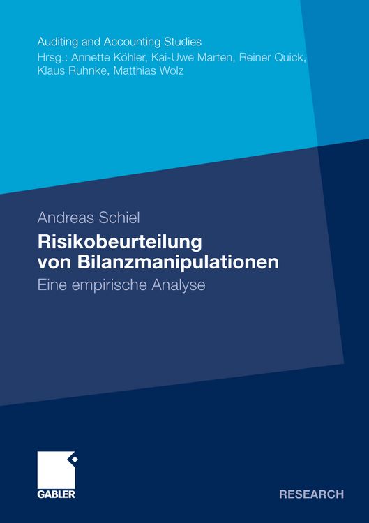 Produktbild: Risikobeurteilung von Bilanzmanipulationen