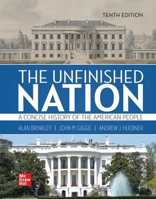 Produktbild: Looseleaf for the Unfinished Nation: A Concise History of the American People