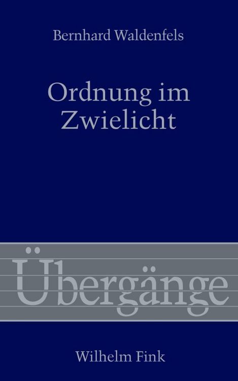 Produktbild: Ordnung im Zwielicht