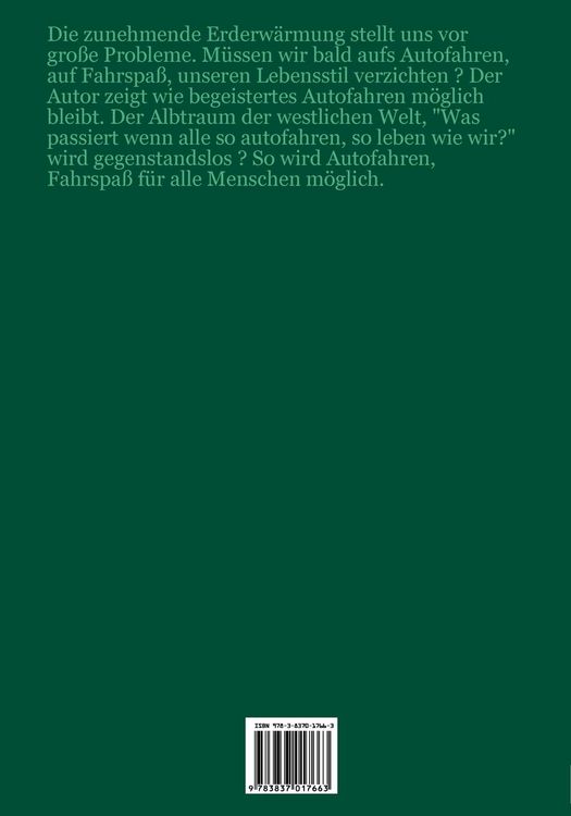 Produktbild: Fahrspa&szlig; mit dem Auto ohne Umweltsch&auml;den