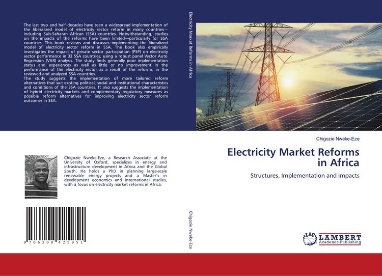 Produktbild: Electricity Market Reforms in Africa