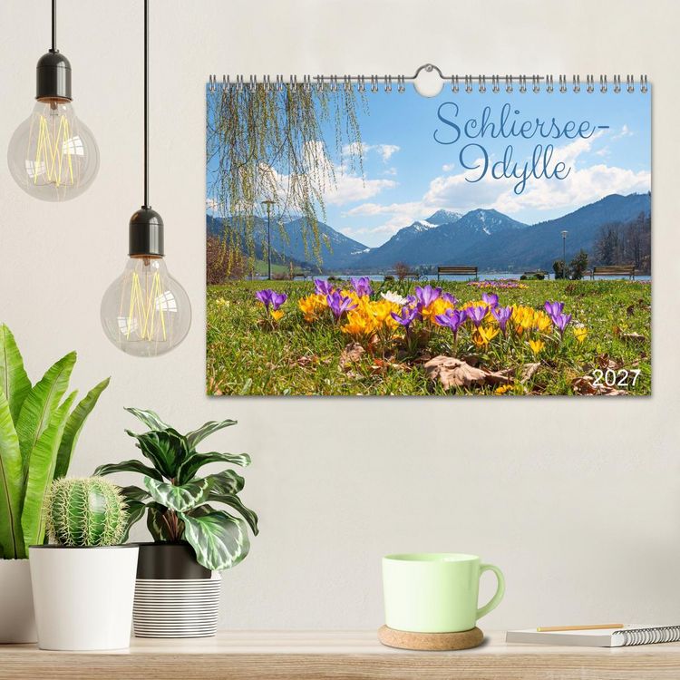 Produktbild: Schliersee-Idylle (Wandkalender 2027 DIN A4 quer), CALVENDO Monatskalender