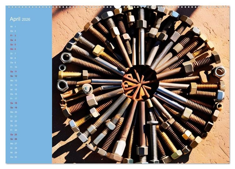 Produktbild: Werkzeug-Magie (Wandkalender 2026 DIN A2 quer), CALVENDO Monatskalender