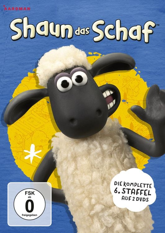 Produktbild: Shaun das Schaf - Staffel 6 - Komplettbox [2 DVDs]