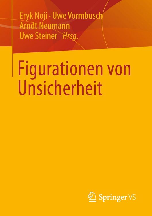 Produktbild: Figurationen von Unsicherheit