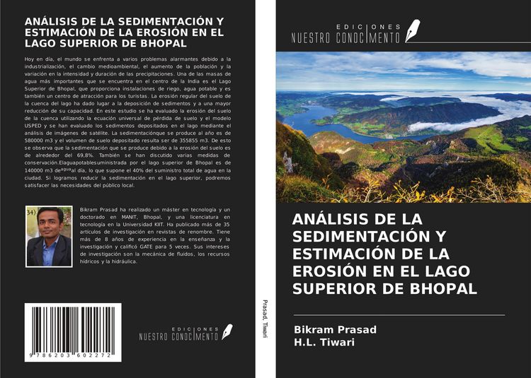 Produktbild: An&aacute;lisis De La Sedimentaci&oacute;n Y Estimaci&oacute;n De La Erosi&oacute;n En El Lago Superior De Bhopal