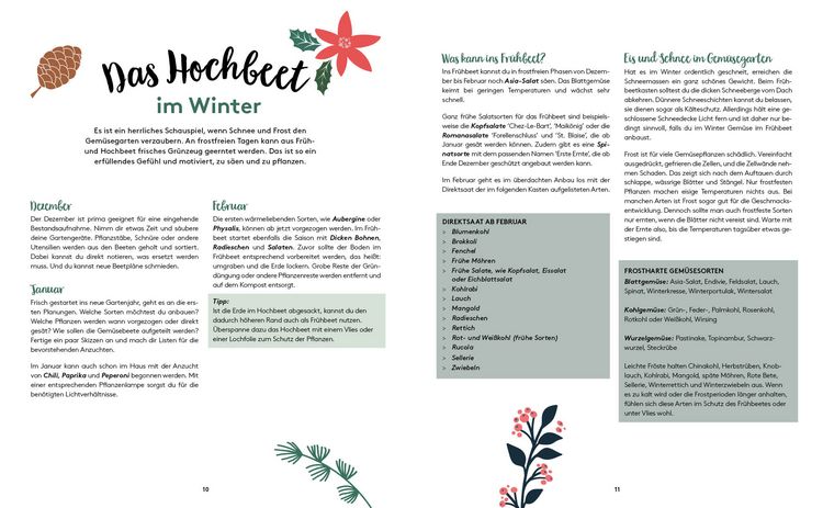Produktbild: Mein Adventskalender-Buch &ndash; Ho, Ho, Hochbeetliebe