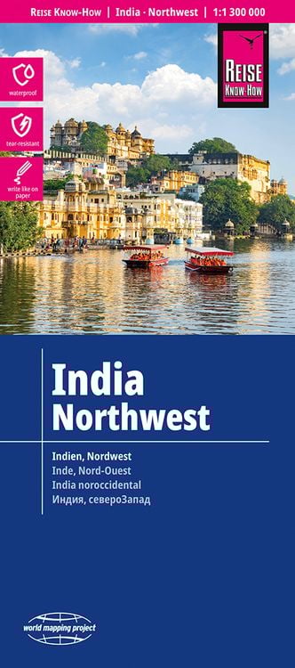 Bild vom Artikel Reise Know-How Landkarte Indien, Nordwest / India, Northwest (1:1.300.000) vom Autor 