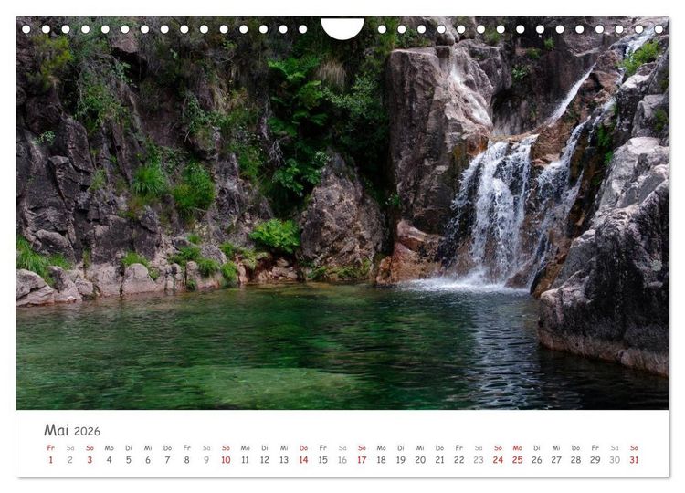 Produktbild: Portugal - der Norden (Wandkalender 2026 DIN A4 quer), CALVENDO Monatskalender