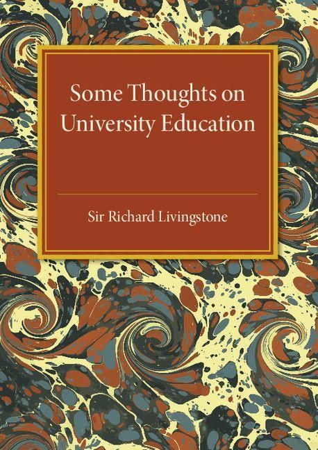 Produktbild: Some Thoughts on University Education