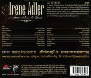 Produktbild: Irene Adler - Licht und Schatten. Tl.6, 1 Audio-CD, 1 Audio-CD