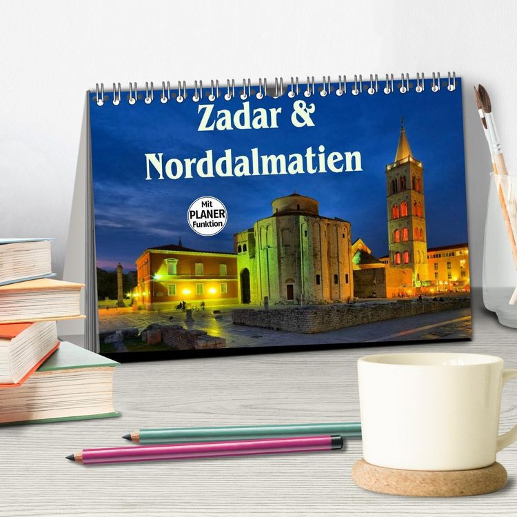Produktbild: Zadar und Norddalmatien (Tischkalender 2026 DIN A5 quer), CALVENDO Monatskalender
