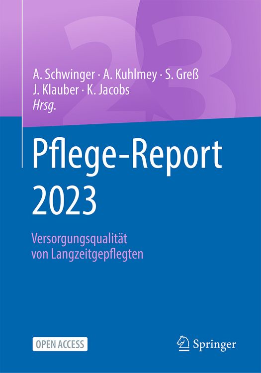 Produktbild: Pflege-Report 2023
