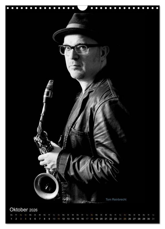 Produktbild: Jazz it! (Wandkalender 2026 DIN A3 hoch), CALVENDO Monatskalender