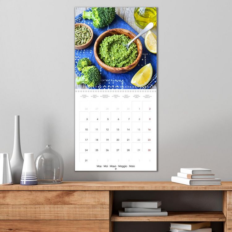 Produktbild: Zero Waste Pesto - From Scraps to Color &ndash; Vibrant Kitchen Magic (Wall Calendar 2027 12 &times; 12 Inch) CALVENDO 12 Month Wall Calendar