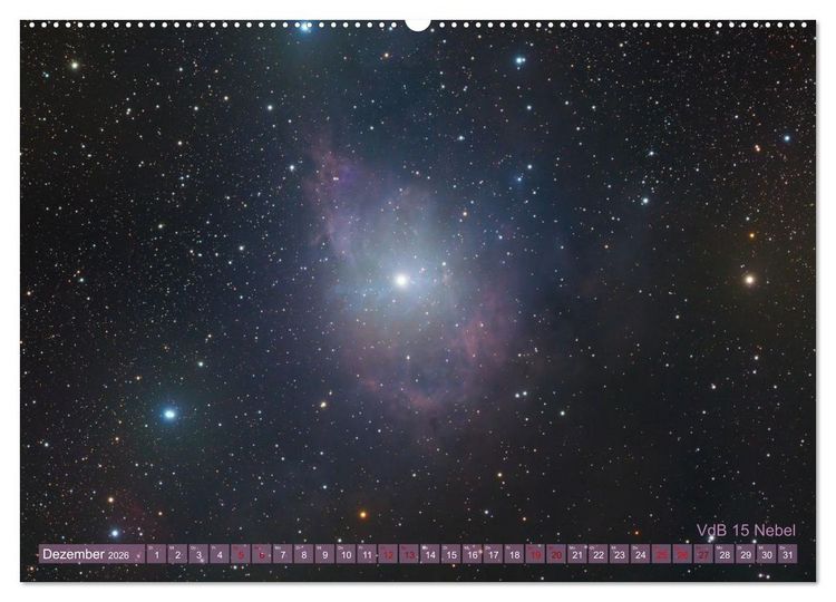 Produktbild: Deep Sky Kalender (hochwertiger Premium Wandkalender 2026 DIN A2 quer), Kunstdruck in Hochglanz