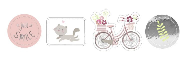 Produktbild: Designkarton "Romance"