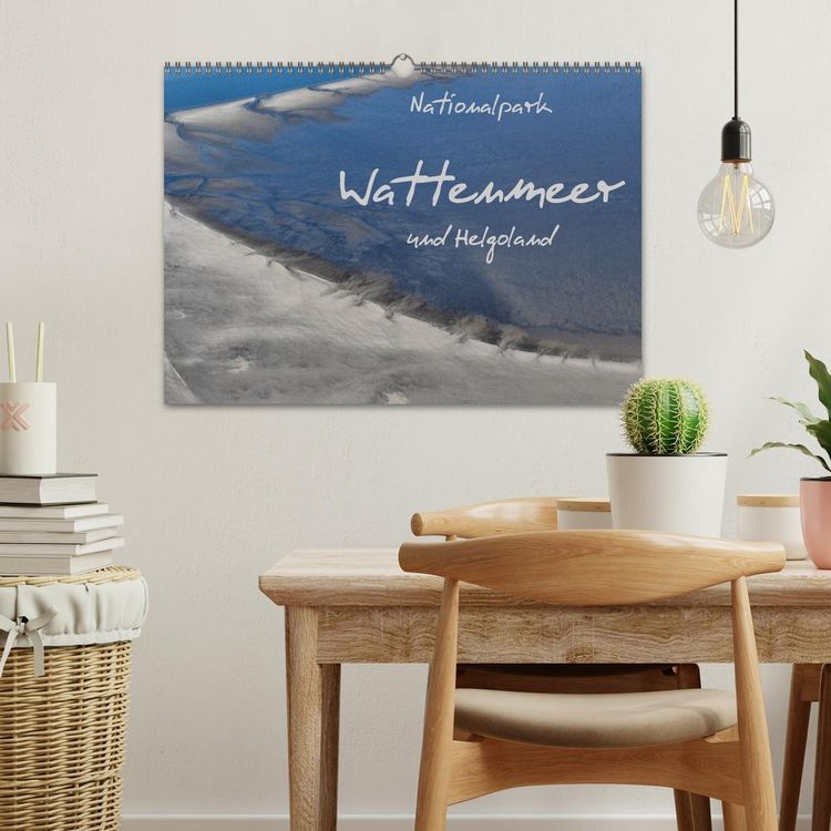 Produktbild: Naturpark Wattenmeer und Helgoland (Wandkalender 2026 DIN A3 quer), CALVENDO Monatskalender