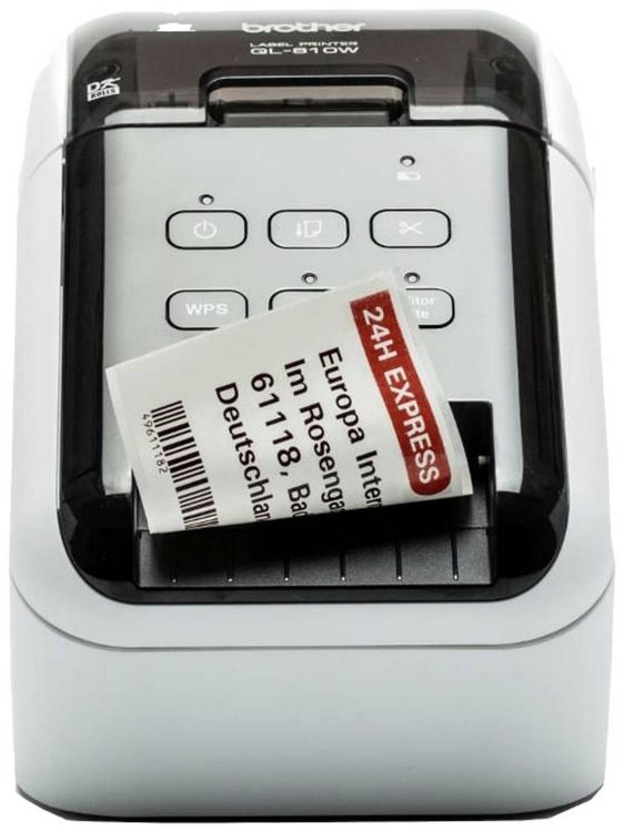 Produktbild: Brother QL-810Wc Etikettendrucker Thermodirekt 300 x 300 dpi Etikettenbreite (max.): 62 mm WLAN