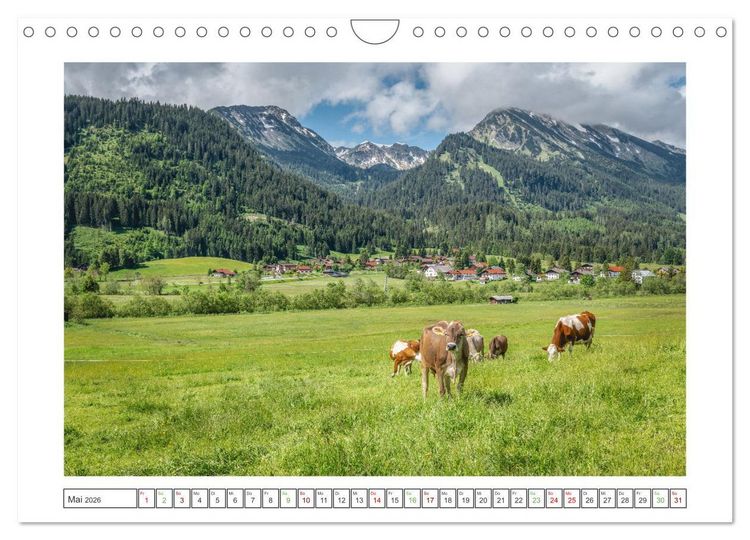 Produktbild: Sommer in den Bergen (Wandkalender 2026 DIN A4 quer), CALVENDO Monatskalender