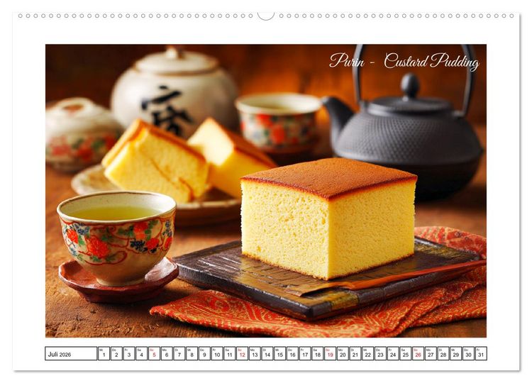Produktbild: Genussmomente. Streifzug durch die japanische K&uuml;che (Wandkalender 2026 DIN A2 quer), CALVENDO Monatskalender