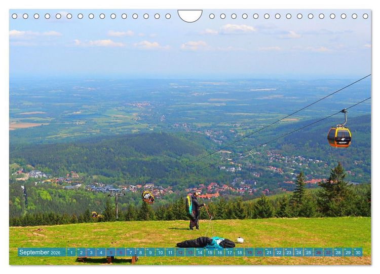Produktbild: Bad Flinsberg und Umgebung (Wandkalender 2026 DIN A4 quer), CALVENDO Monatskalender